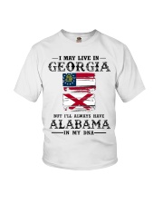 Live Georgia Alabama In My DNA Youth T-Shirt tile