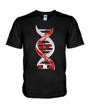 Tennessee It's In My DNA V-Neck T-Shirt tile