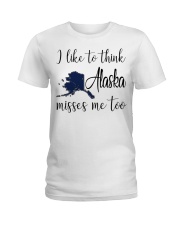 Alaska Misses Me Too Ladies T-Shirt tile