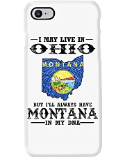 Live In Ohio But Montana In My DNA Phone Case tile