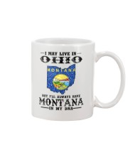 Live In Ohio But Montana In My DNA Mug tile
