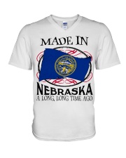 Made In Nebraska V-Neck T-Shirt tile