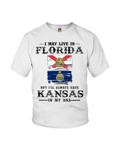 Live Florida Kansas In My DNA Youth T-Shirt tile