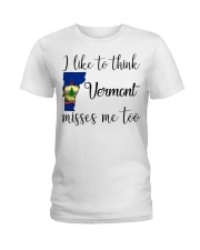 Vermont Misses Me Too Ladies T-Shirt tile