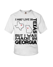 Live In Texas But Made In Georgia Youth T-Shirt tile