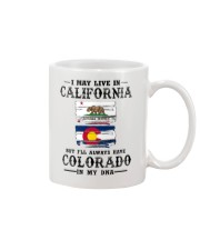 Live California Colorado In My DNA Mug tile