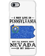 Live In Pennsylvania But Nevada In My DNA Phone Case tile