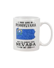 Live In Pennsylvania But Nevada In My DNA Mug tile