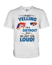 I'm A Detroit Girl V-Neck T-Shirt tile