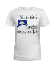 Connecticut Misses Me Too Ladies T-Shirt tile