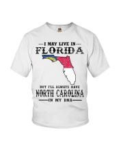 Live In Florida But North Carolina In My DNA Youth T-Shirt tile