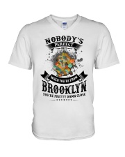 You're From Brooklyn MR0216 V-Neck T-Shirt tile