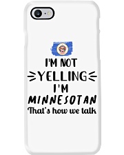 I'm Not Yelling I'm Minnesota Phone Case tile