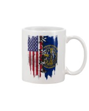 Nebraska American Flag Mug tile