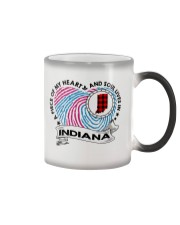 Indiana A Piece Of My Heart MR0189 Color Changing Mug tile