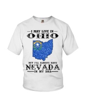 Live In Ohio But Nevada In My DNA Youth T-Shirt tile