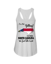 I'm From North Carolina Ladies Flowy Tank tile