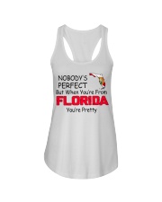 From Florida You're Pretty Ladies Flowy Tank tile