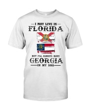 Live Florida Georgia In My DNA Classic T-Shirt front
