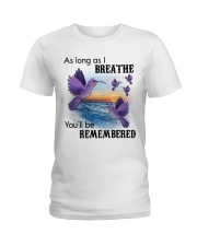 Hummingbird As Long As I Breathe SB3754 Ladies T-Shirt tile