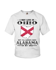 Live In Ohio But Alabama In My DNA Youth T-Shirt tile