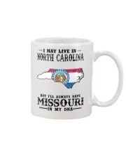 Live In North Carolina But Missouri My DNA Mug tile