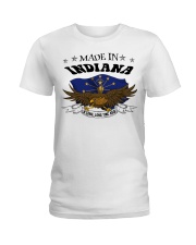 Made In Indiana Ladies T-Shirt tile