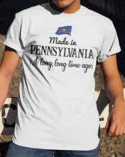 Made In Pennsylvania A Long Time Ago Classic T-Shirt apparel-classic-tshirt-lifestyle-28