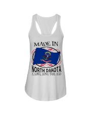 Made In North Dakota Ladies Flowy Tank tile
