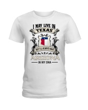 Live In Texas Arizona In My DNA Ladies T-Shirt tile