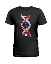 North Dakota It's In My DNA Ladies T-Shirt tile