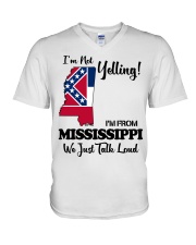 I'm From Mississippi V-Neck T-Shirt tile