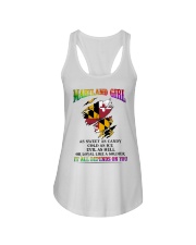 Maryland Girl It All Depends On U MR0255 Ladies Flowy Tank tile