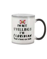 I'm Not Yelling I'm Florida Color Changing Mug tile