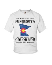Live In MN But Colorado In My DNA Youth T-Shirt tile