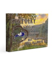 Kentucky A Place Your Feet May Leave Gallery Wrapped Canvas Prints tile