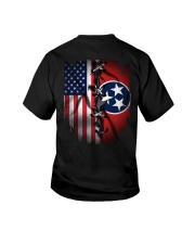 KTLD001 Tennessean and American Flag Youth T-Shirt tile