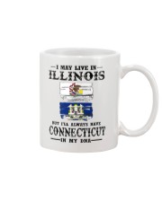 Live Illinois Connecticut In My DNA Mug tile