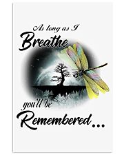Dragonfly You'll Be Rememberd PT0151 Vertical Poster tile