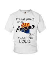 I'm Not Yelling I'm A Arizona Girl Youth T-Shirt tile