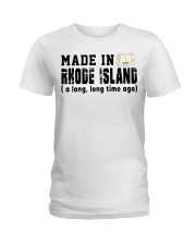 Made In Rhode Island Ladies T-Shirt tile