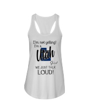 I'm Not Yelling I'm A Utah Girl Ladies Flowy Tank tile