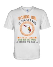 Florida Girl V-Neck T-Shirt tile