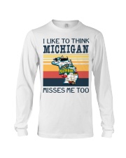 Michigan Misses Me To MR0345 Long Sleeve Tee tile