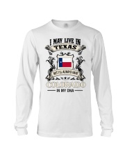 Live In Texas Colorado In My DNA Long Sleeve Tee tile