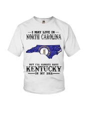 Live In North Carolina But Kentucky My DNA Youth T-Shirt tile