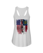Georgia American Flag Ladies Flowy Tank tile