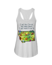 I Just Need Go To Montana MR0340 Ladies Flowy Tank tile