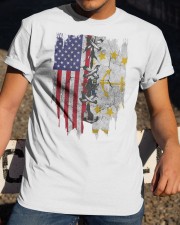 Rhode Island American Flag Classic T-Shirt apparel-classic-tshirt-lifestyle-28