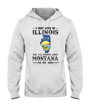 Live In Illinois Montana In My DNA MT0002 Hooded Sweatshirt tile
